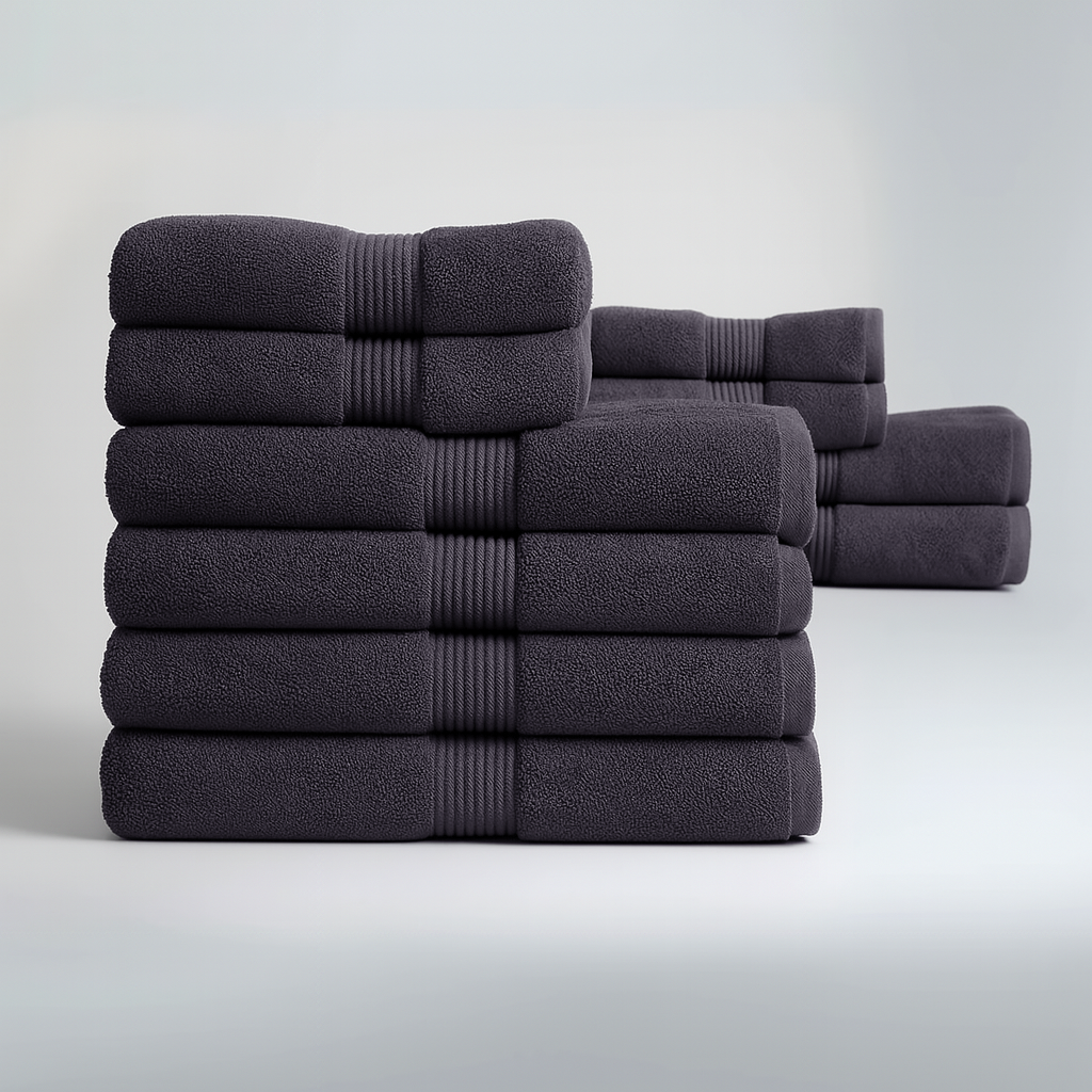Deep Grey Egyptian Cotton