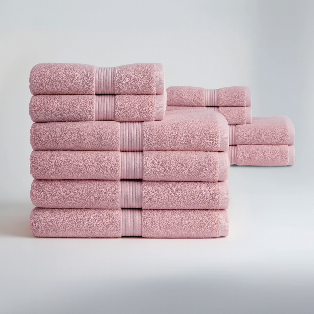 Rose Pink Egyptian Cotton