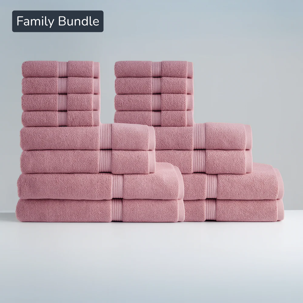 Rose Pink Egyptian Cotton
