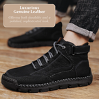 Charles | Orthopedic PU Leather Hiking Shoes