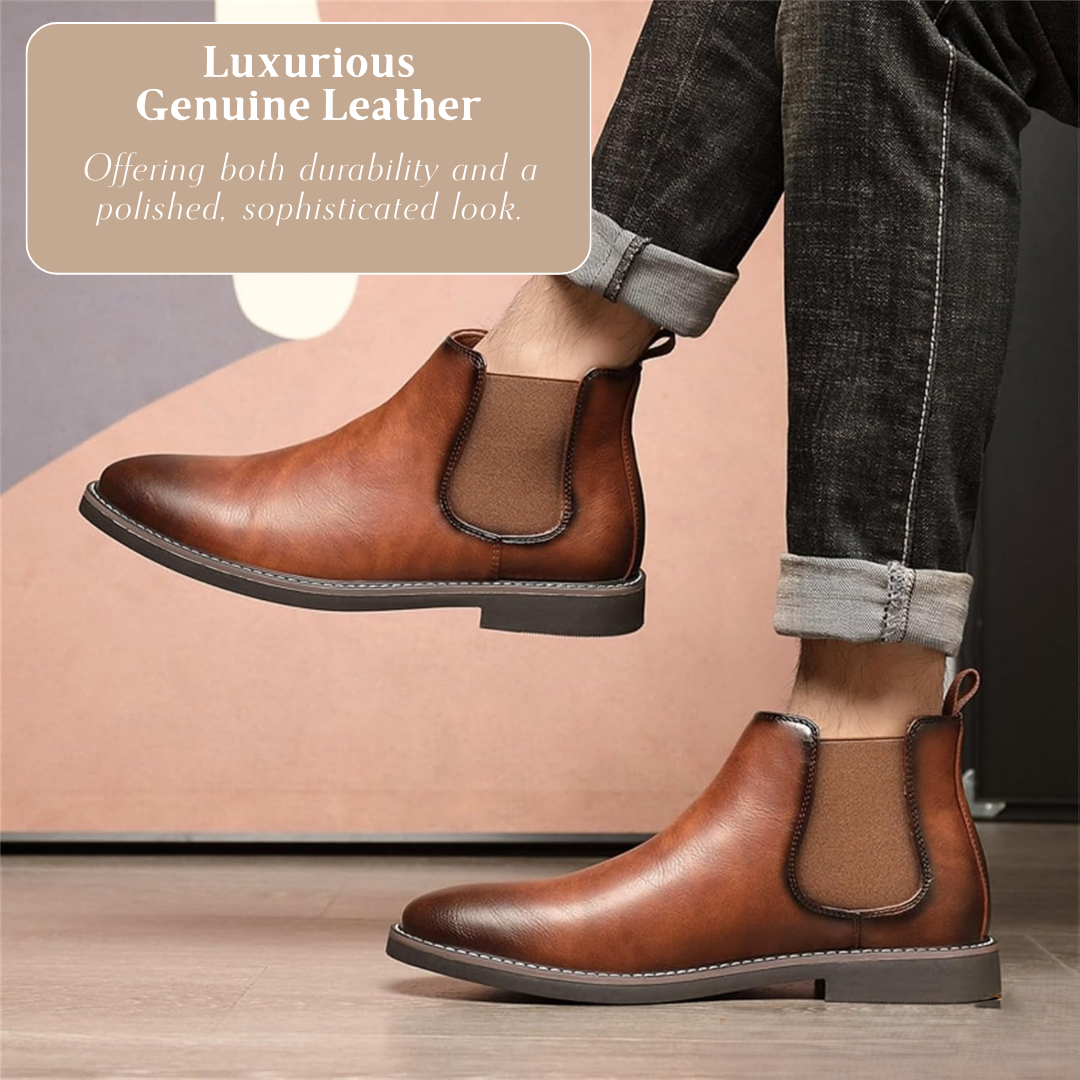 Caleb | Men's Comfortable Chelsea Boots