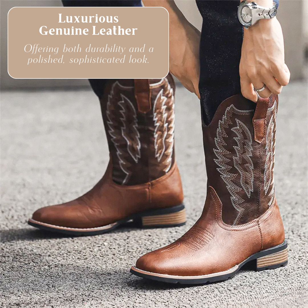 Jakob | Classic Mid-calf Western Boots