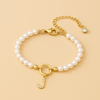 Auden Clé | Personalized Gold Letter Bracelet