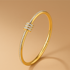 Tessandra Virelli | White Accent Bracelet in Gold