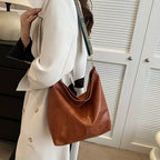 Chelsey’s Vintage Charm | Leather Shoulder Bag