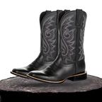 Kian | Rustic Embroidery Midcalf Boots