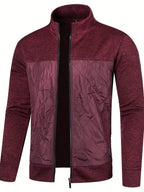 Grzegorz – Long-Sleeve Knit Jacket with Zipper