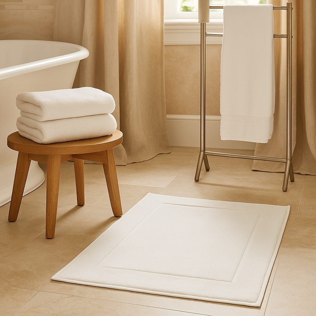 Egyptian Cotton Bath Mat (70×140cm)