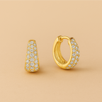 Jules Mini Hoop Earrings in Gold