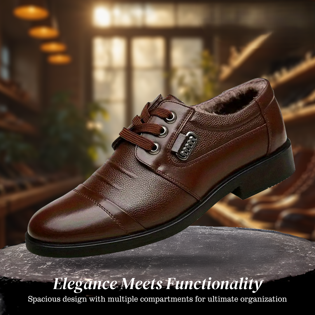 Austin | Comfy Non Slip Durable Rubber Sole Lace With Warm Plush Lining