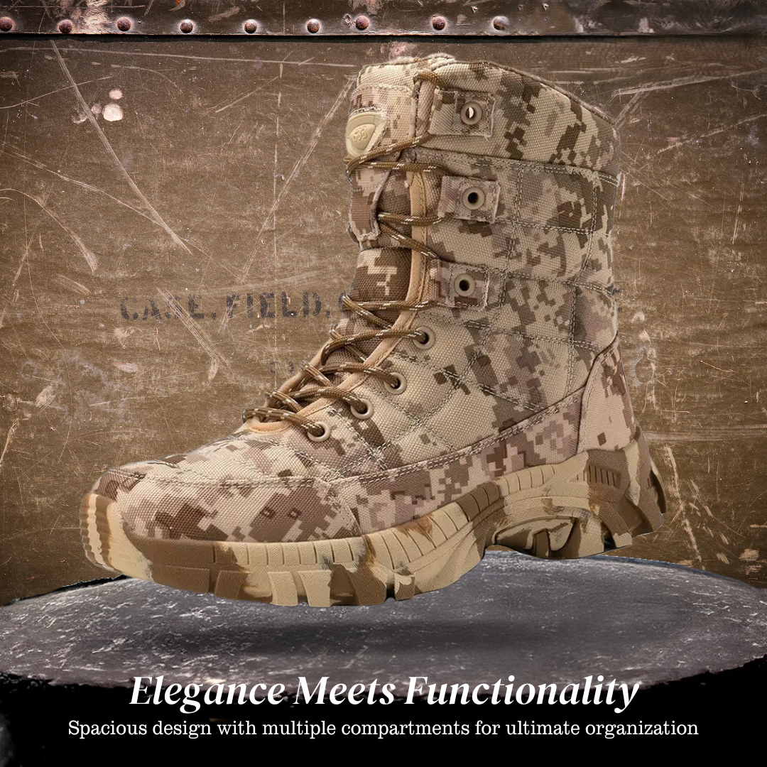 Arjun | Men's High Camo Durable Boots
