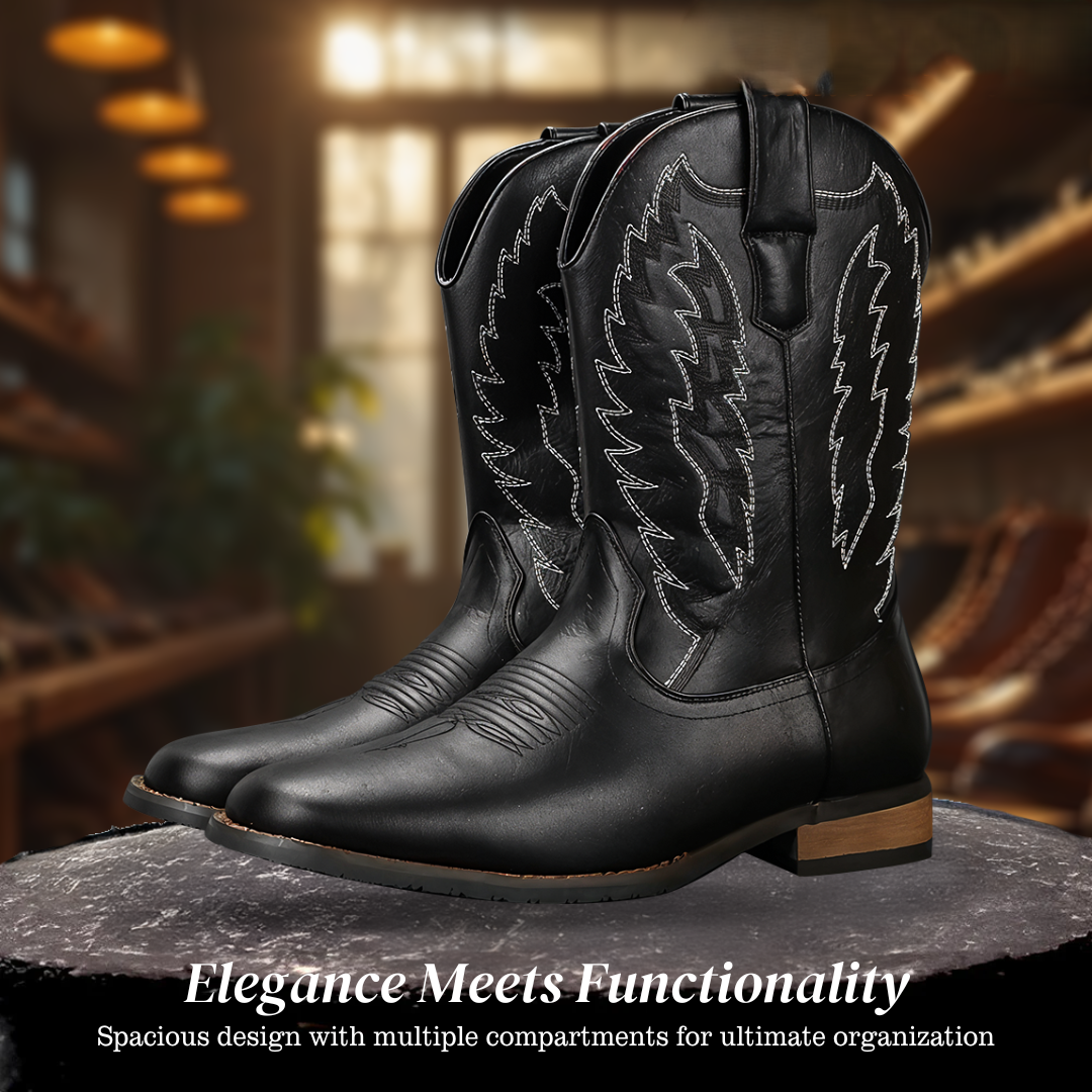 Jakob | Classic Mid-calf Western Boots