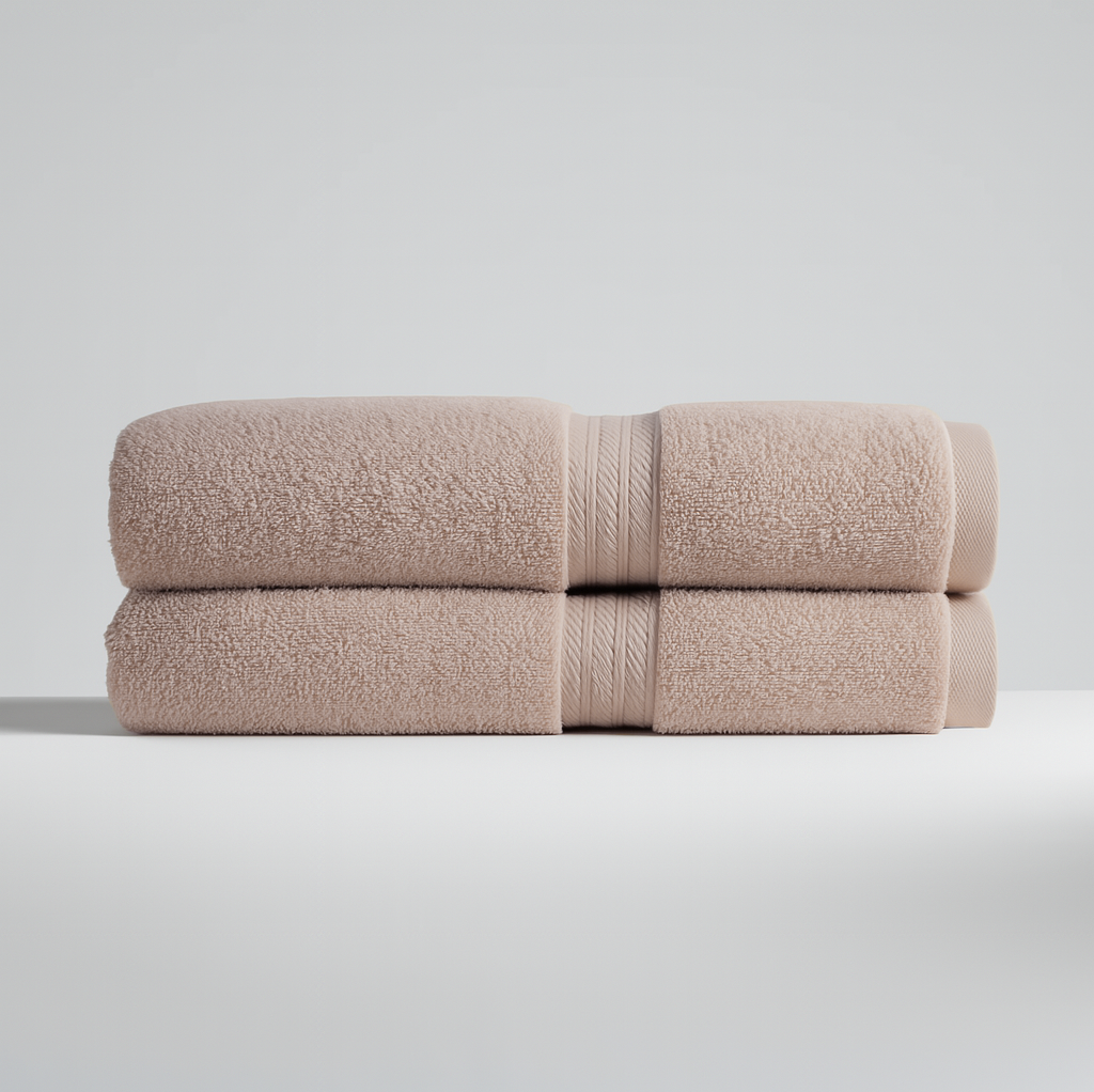 Set of 2 Luxury Bath Towels (70x140cm)