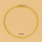 Soleil Serpent Bracelet in Gold
