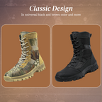 Hugh | Men's High Camouflage Tactical Military Boots