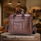 Harrison | Executive Leather Briefcase for Work & Travel