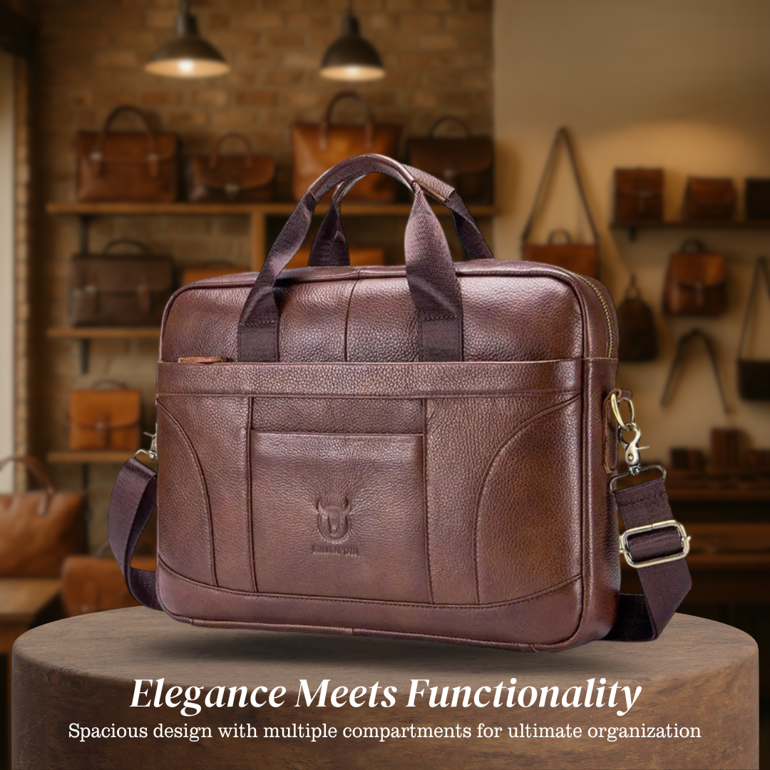 Harrison | Executive Leather Briefcase for Work & Travel
