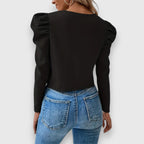 Léa – Women's puff-sleeved jacket