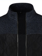 Grzegorz – Long-Sleeve Knit Jacket with Zipper