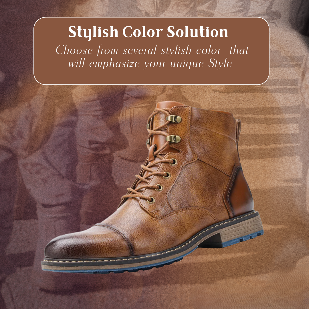 Thor | Men's Retro Comfortable Spring Military Boots