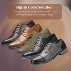 Hunter | Large Sizes Men's Shoes with Solid Color