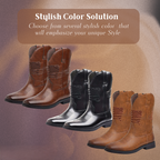 Leo | Western Style Stitched Boots