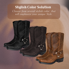 Elias | Retro Mid-calf Leather Boots