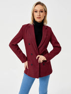 Sabine - Women's Chic Tweed Blazer Limited Edition