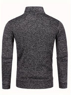 Grzegorz – Long-Sleeve Knit Jacket with Zipper