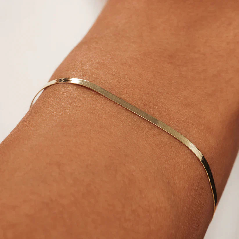 Soleil Serpent Bracelet in Gold