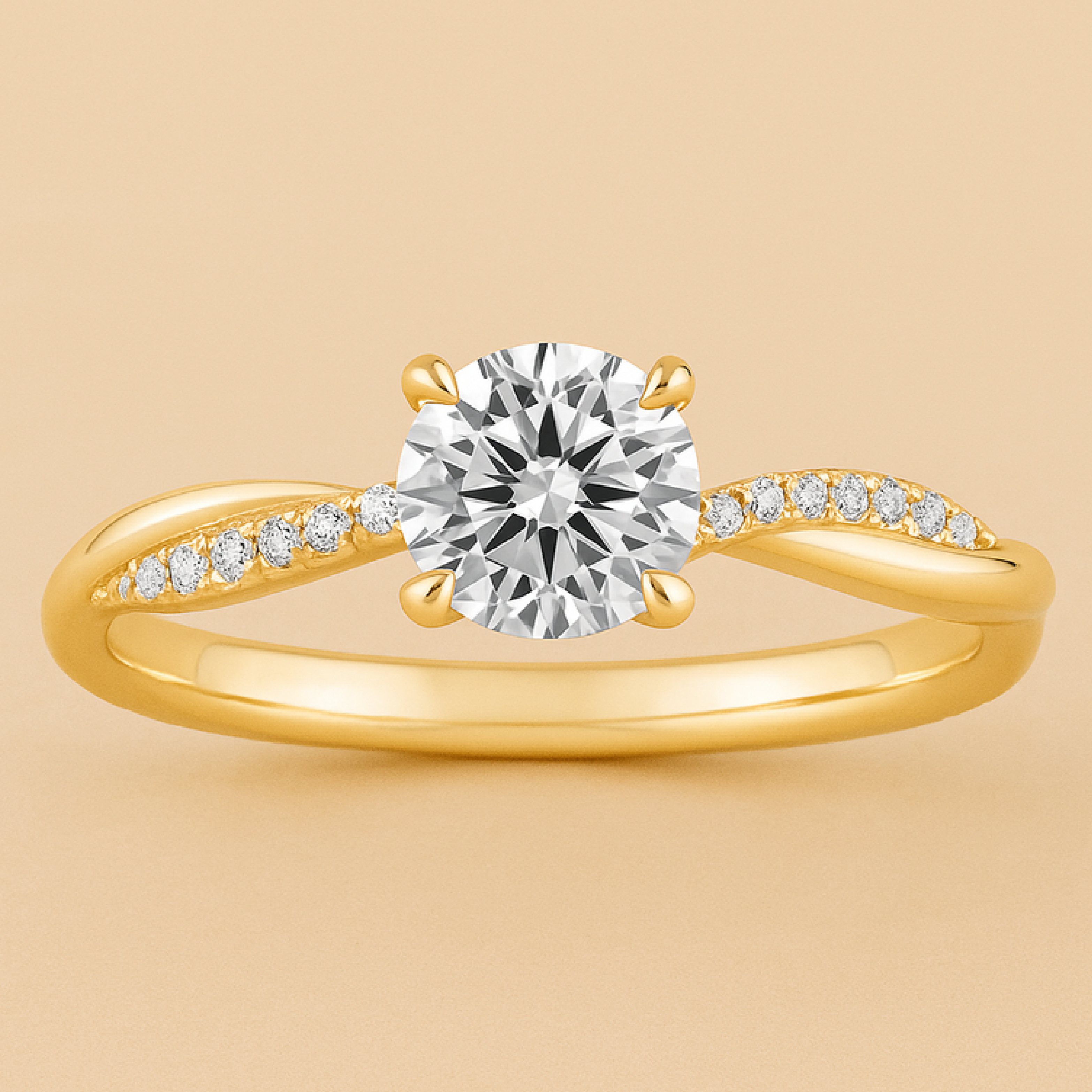 Le Jane Ring in Gold