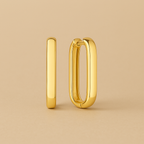 The Large Icon Hoops in Gold