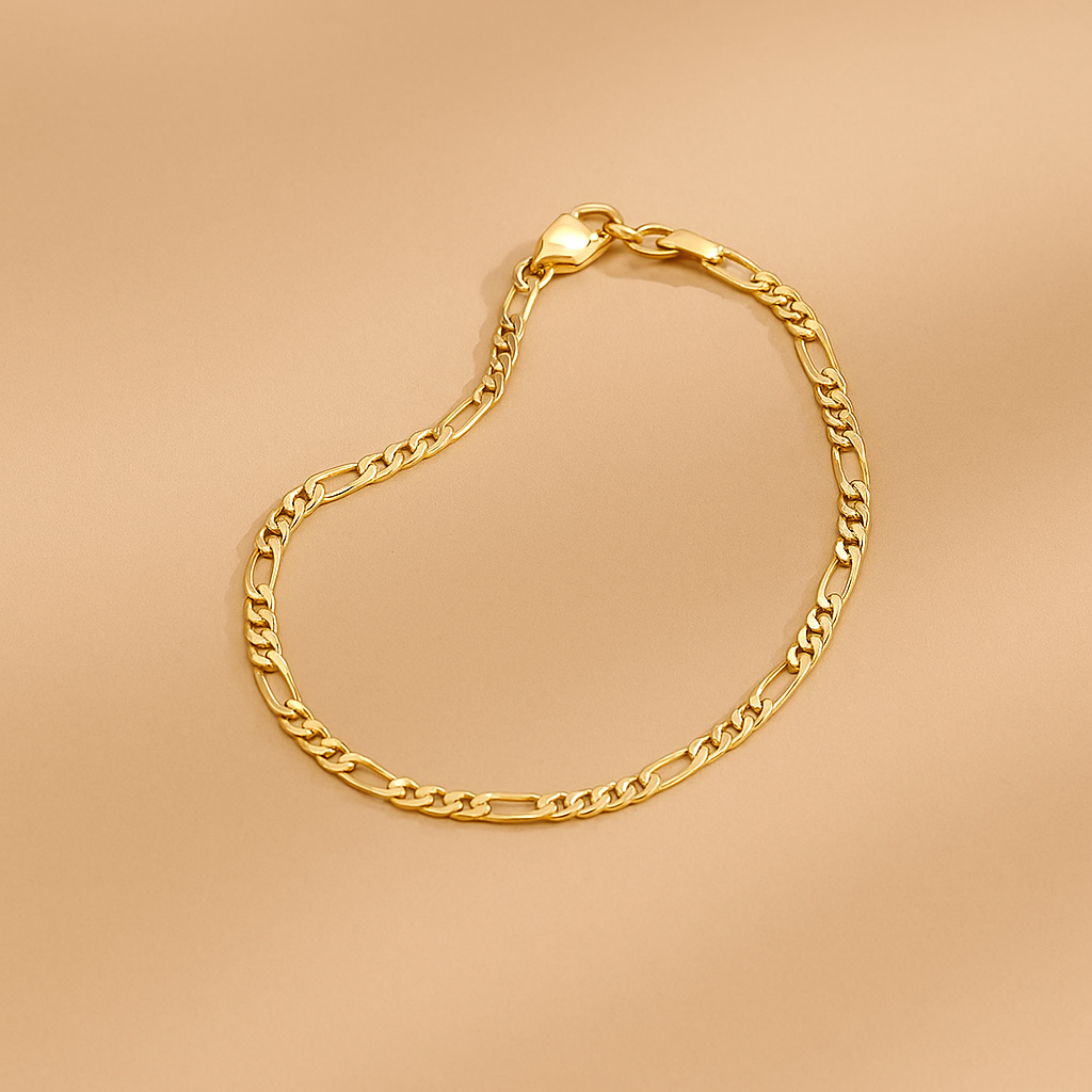 Neris Alaine Bracelet – Gold Elegance