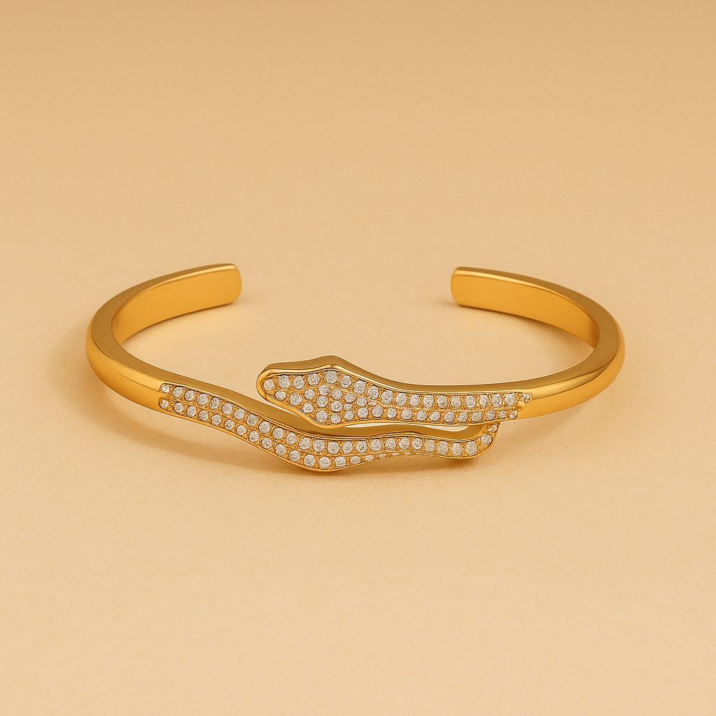 Cassian Veyne Bracelet Set in Gold