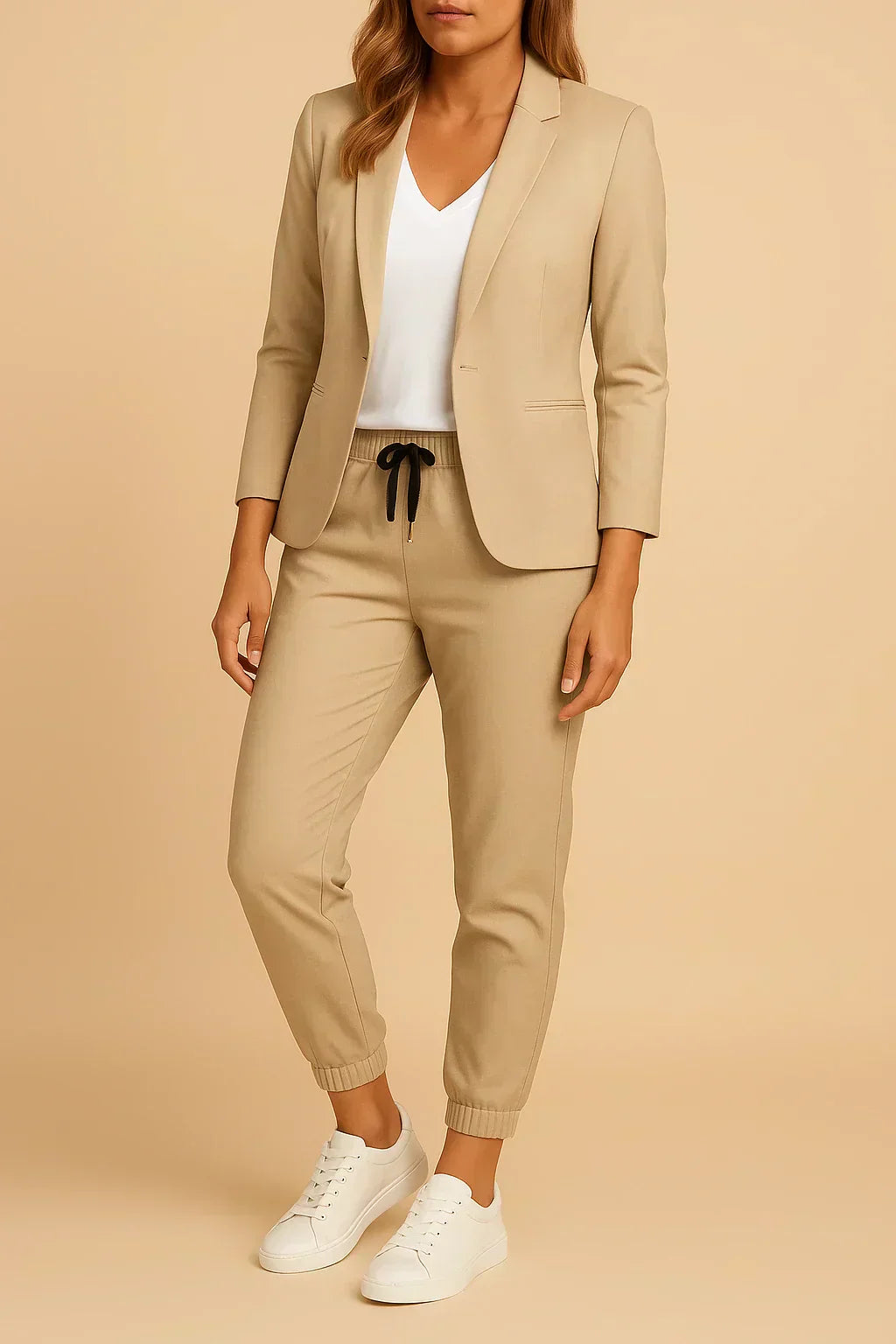 Stassie - Elegant Jacket and Trousers Set
