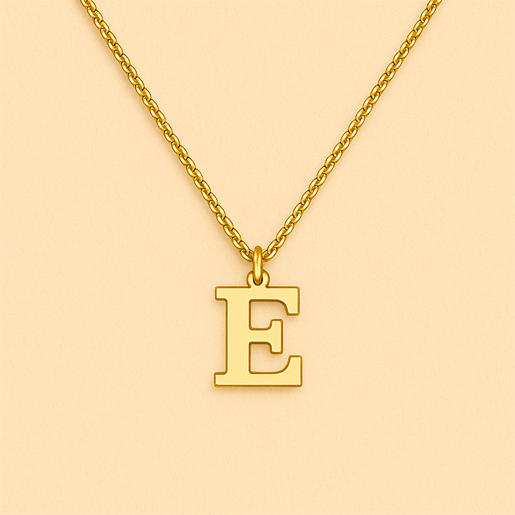 Love Letter Pendant in Gold