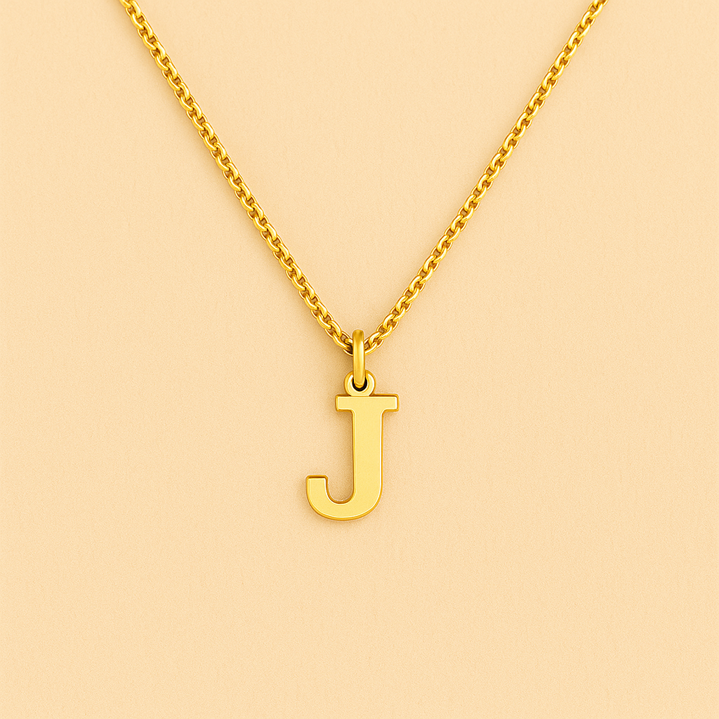 Love Letter Pendant in Gold