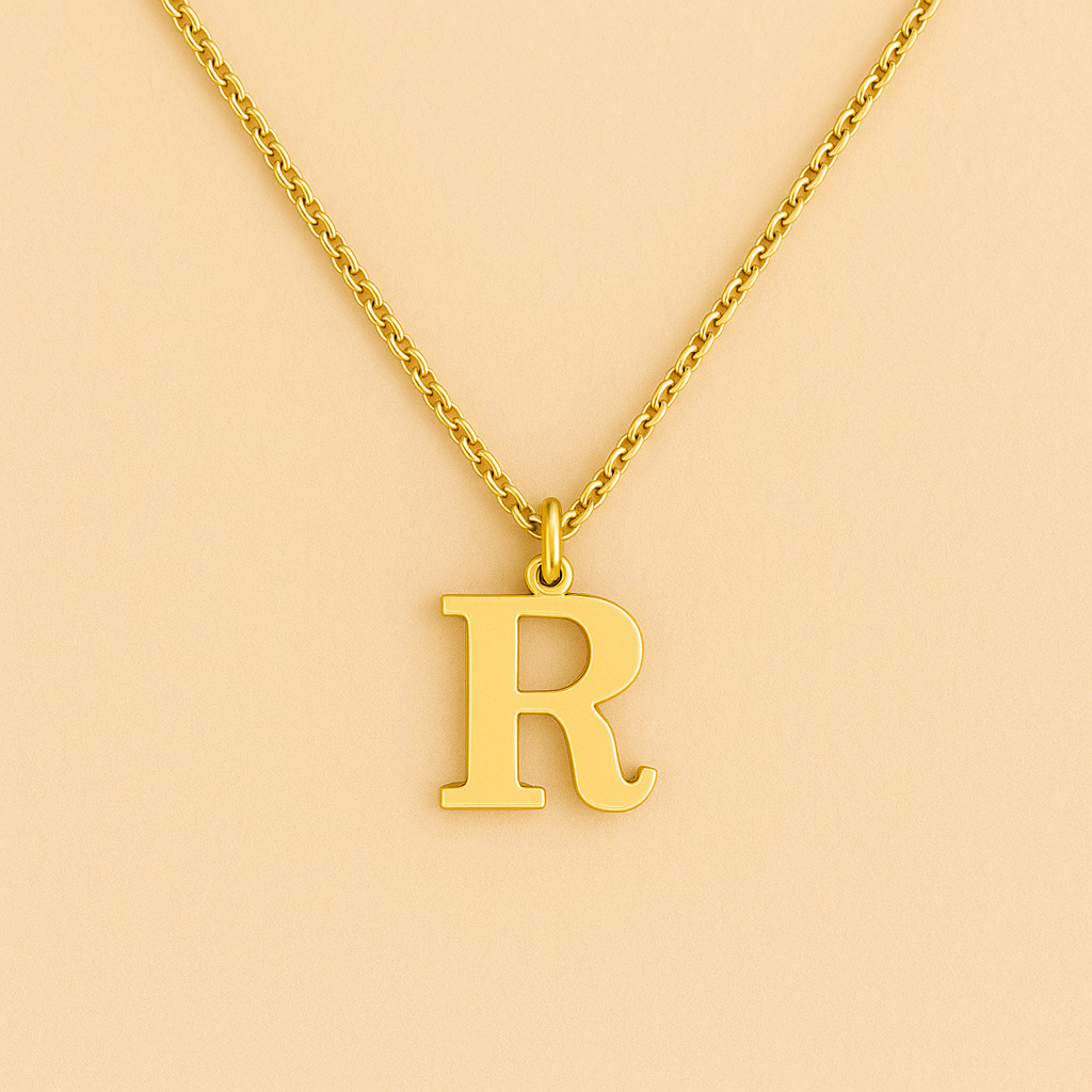 Love Letter Pendant in Gold