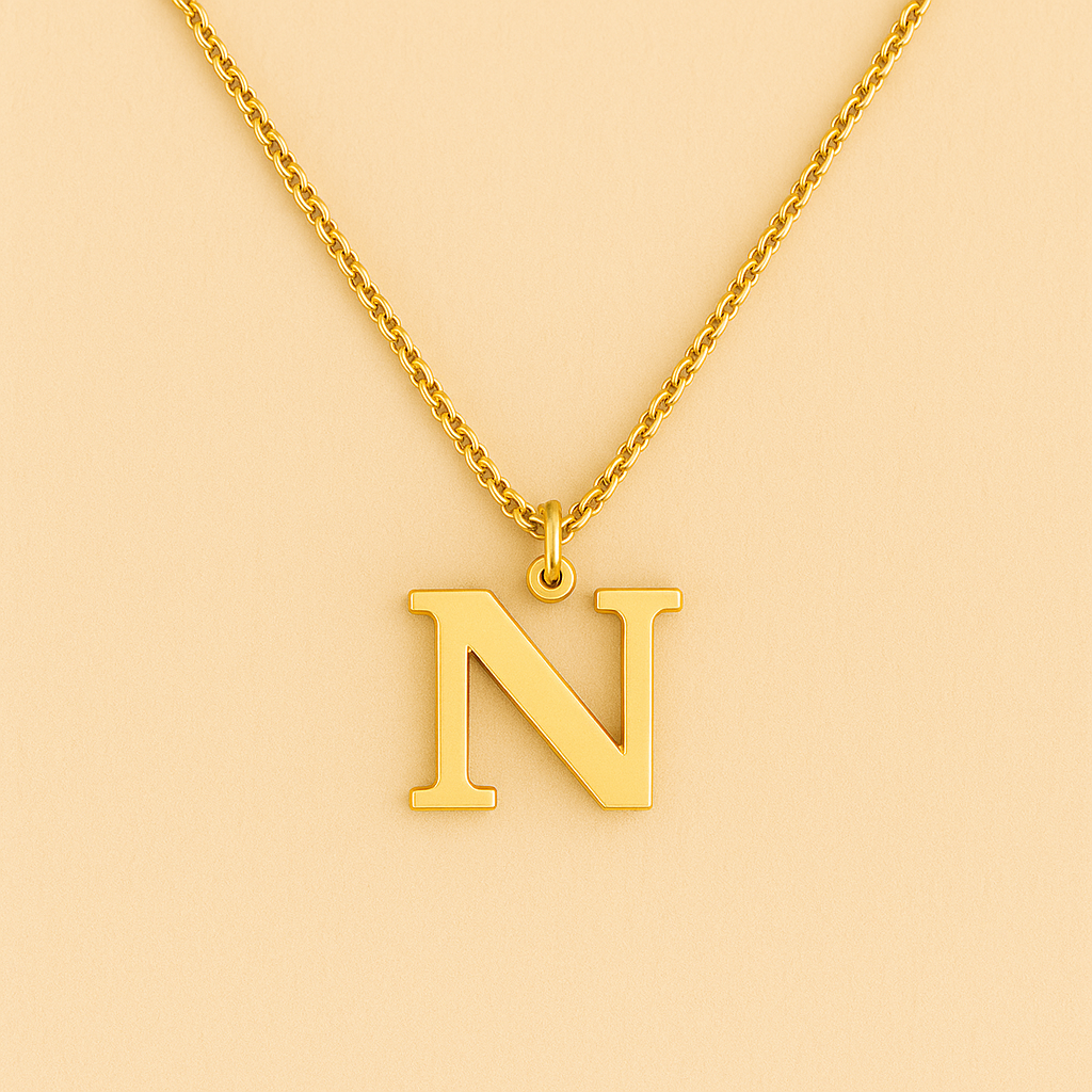 Love Letter Pendant in Gold