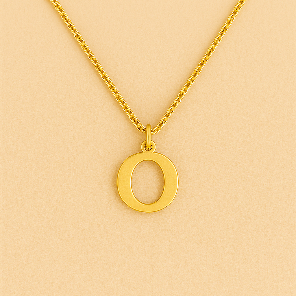 Love Letter Pendant in Gold