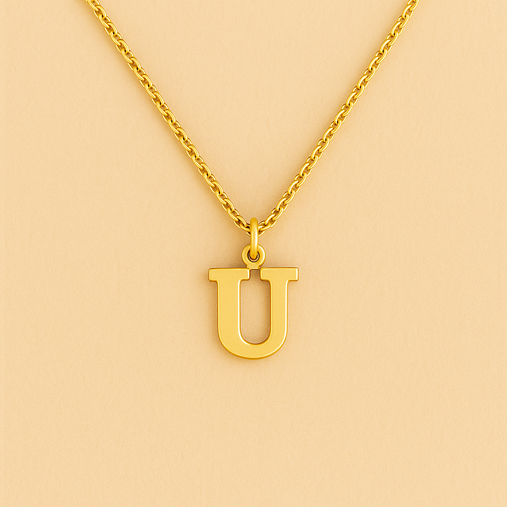Love Letter Pendant in Gold
