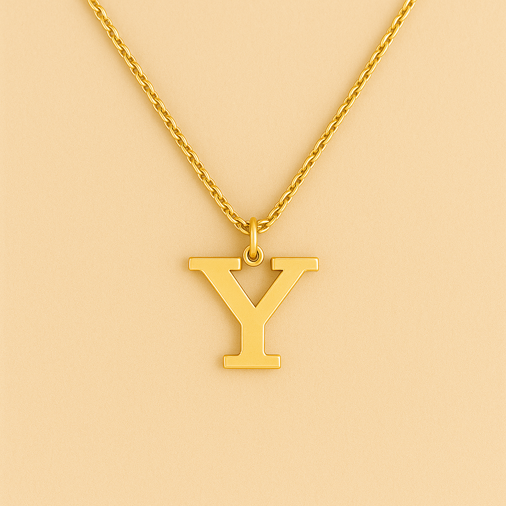 Love Letter Pendant in Gold