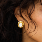 Giselle Perlen Earring | Gold