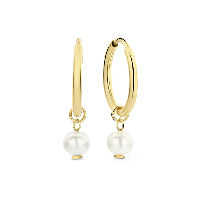 Delia Crest Earring | Gold