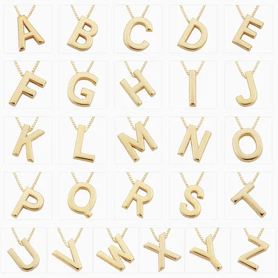 Love Letter Pendant in Gold