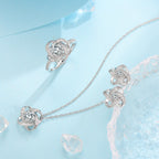 Fleur de Givre Klee-Knoten-Set | White Gold