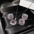 Caelith Verdane Rosa Set | White Gold