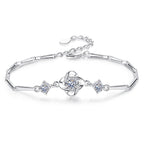 Seren Klee Schleife Set | White Gold