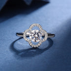 Aria Kleeblatt Charm Sets | White Gold