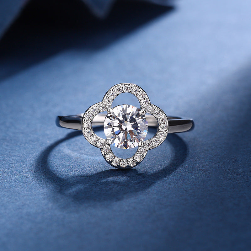 Aria Kleeblatt Charm Sets | White Gold
